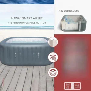 4 to 6 Person Inflatable Hot Tub